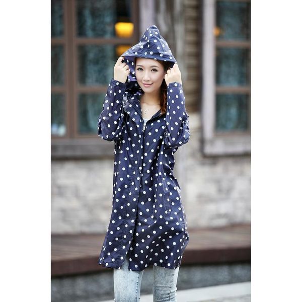 good quality waterproof raincoat women dot fashion long ladies raincoat hooded zipper with packable handbag poncho coat bbyddr
good quality waterproof raincoat women dot fashion long ladies raincoat hooded zipper with packable handbag poncho coat bbyddr