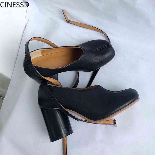 dress shoes split toe women ninja tabi pumps ankle wrap buckle strap 7.5cm high heel shoes woman pig feet shallow round 220310, Black
dress shoes split toe women ninja tabi pumps ankle wrap buckle strap 7.5cm high heel shoes woman pig feet shallow round 220310, Black