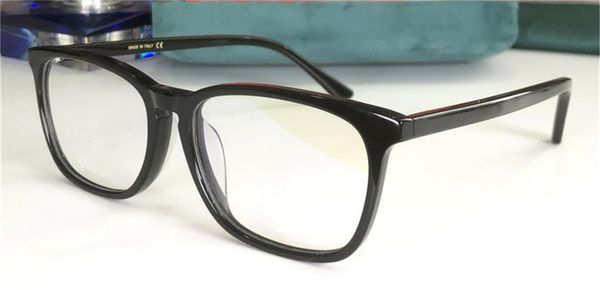 new fashion design men simple style optical glasses square classic frame transparent decorative glasses 0156oa with glassescase, Black
new fashion design men simple style optical glasses square classic frame transparent decorative glasses 0156oa with glassescase, Black