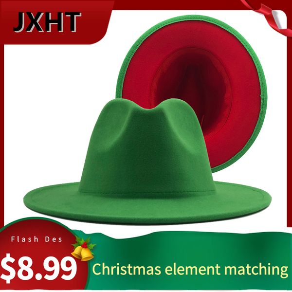 women men wool christmas fedora hat with leather ribbon gentleman elegant lady winter wide brim jazz church panama sombrero cap q1216, Blue;gray
women men wool christmas fedora hat with leather ribbon gentleman elegant lady winter wide brim jazz church panama sombrero cap q1216, Blue;gray