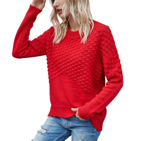 women designers clothes 2020 fashionable women's slim round neck sweater hollow fall winter long sleeve slim knit sweater, White;black
women designers clothes 2020 fashionable women's slim round neck sweater hollow fall winter long sleeve slim knit sweater, White;black