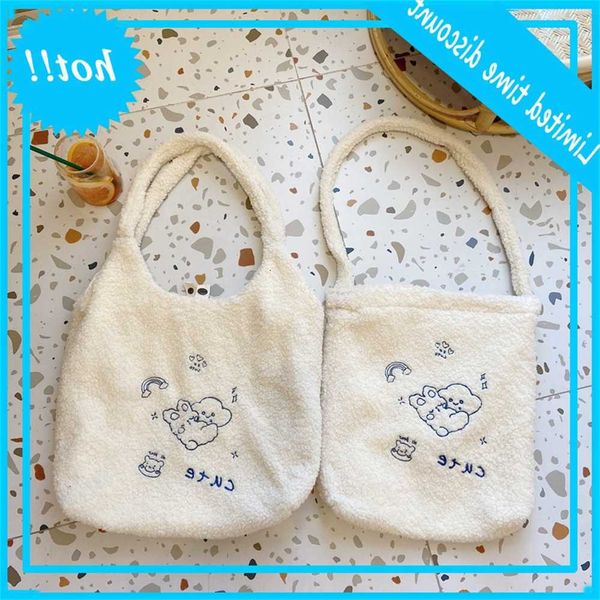 010273 plush goodnight rabbit shoulder bag handbag korean female lovely embroidery student schoolbag
010273 plush goodnight rabbit shoulder bag handbag korean female lovely embroidery student schoolbag