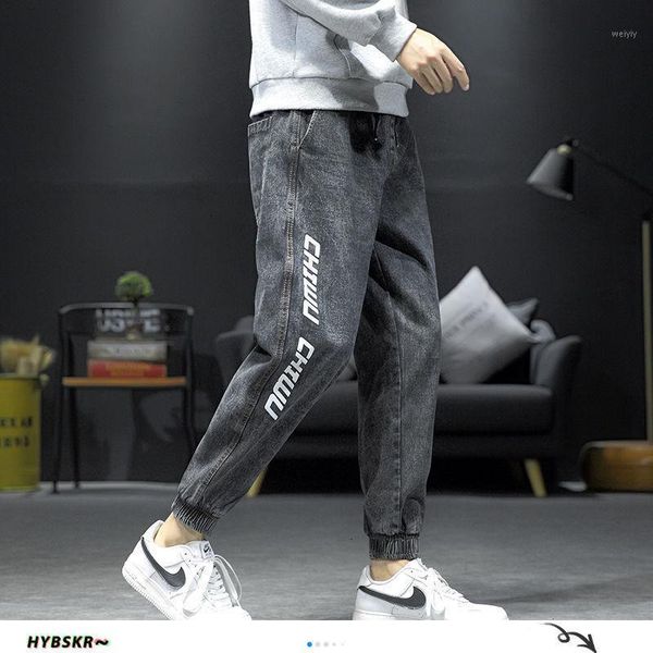 hybskr japanese side letter printed men denim joggers 2020 streetwear elastic waist man loose jeants male casual cargo pants 5xl1, Blue
hybskr japanese side letter printed men denim joggers 2020 streetwear elastic waist man loose jeants male casual cargo pants 5xl1, Blue