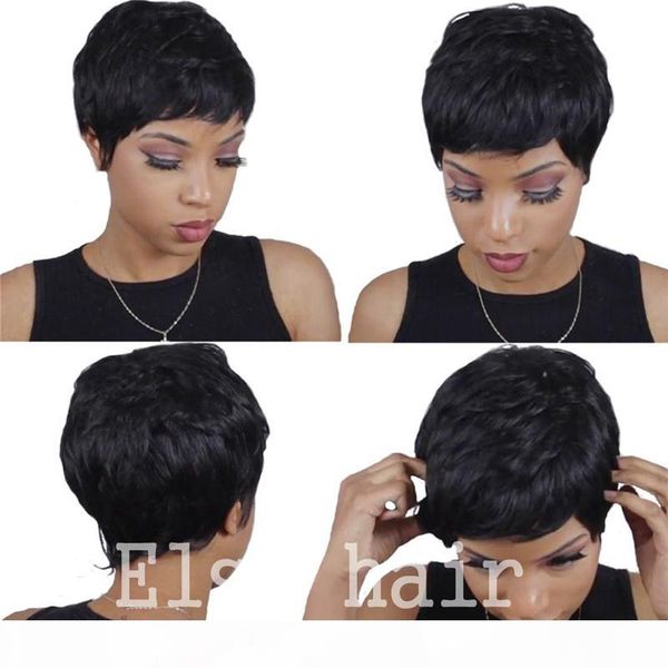 human real hair short pixie cut wigs peruvian full hair glueless lace wig african american short bob wigs, Black;brown
human real hair short pixie cut wigs peruvian full hair glueless lace wig african american short bob wigs, Black;brown