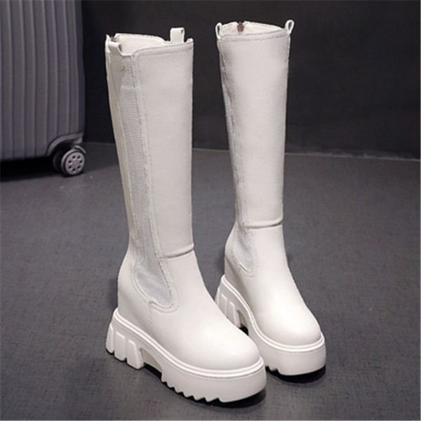 2021 new female winter comfortable zip knee high-toe toe keep warm black-white boots 10cm shoes 8afq
2021 new female winter comfortable zip knee high-toe toe keep warm black-white boots 10cm shoes 8afq