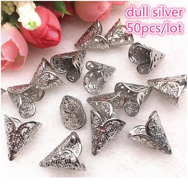 50pcs/lot 15x17mm vintage filigree metal horn hollow flower spacer beads end caps pendant diy charms connectors jew qyledg
50pcs/lot 15x17mm vintage filigree metal horn hollow flower spacer beads end caps pendant diy charms connectors jew qyledg
