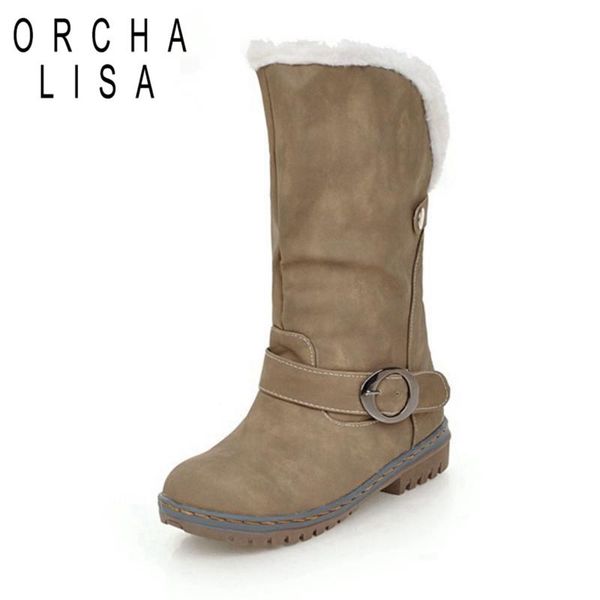 orcha lisa зима обувь женщина снега сапоги теплый меховой кожаные ботинки плоский каблук сапоги zapatos mujer леди обувь большого размера 45, Black
orcha lisa зима обувь женщина снега сапоги теплый меховой кожаные ботинки плоский каблук сапоги zapatos mujer леди обувь большого размера 45, Black