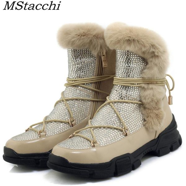 mstacchi fashion women warm winter ankle boots rhinestone night club party shoes lace up winter casual shoes woman snow boots, Black
mstacchi fashion women warm winter ankle boots rhinestone night club party shoes lace up winter casual shoes woman snow boots, Black