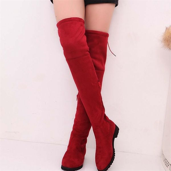 women over the knee boots chunky chelsea shoes winter high warm goth snow gladiator motorcycle suede 220115, Black
women over the knee boots chunky chelsea shoes winter high warm goth snow gladiator motorcycle suede 220115, Black