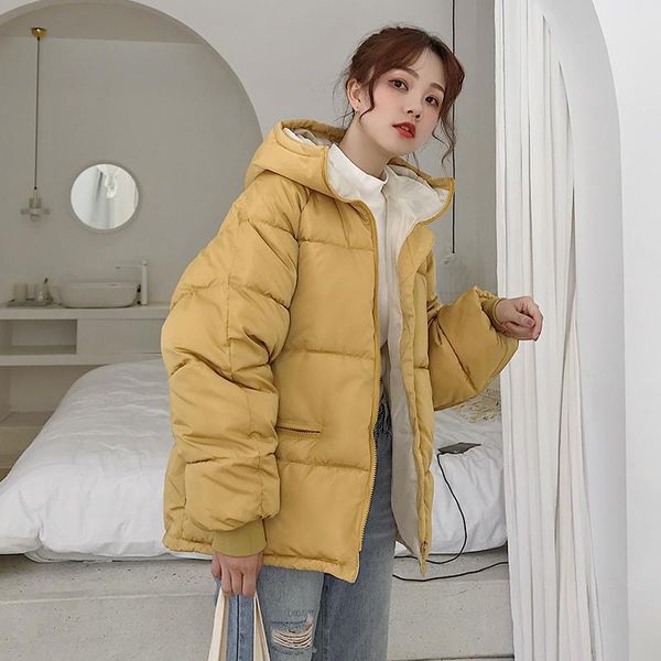new winter black jacket women loose hooded short cotton padded coat female warm thick outwear ladies korean parka puffer jacket
new winter black jacket women loose hooded short cotton padded coat female warm thick outwear ladies korean parka puffer jacket