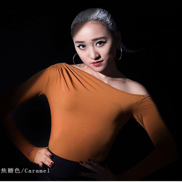 one side bare shoulder women latin dance latin dancing practise tango chacha dancing performamnce l1011, Black;red
one side bare shoulder women latin dance latin dancing practise tango chacha dancing performamnce l1011, Black;red