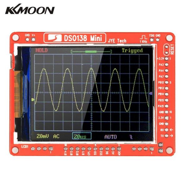 mini digital oscilloscope diy kit 2.4 inch dso138 smd parts pre-soldered electronic learning set 1msa/s 0-200khz
mini digital oscilloscope diy kit 2.4 inch dso138 smd parts pre-soldered electronic learning set 1msa/s 0-200khz