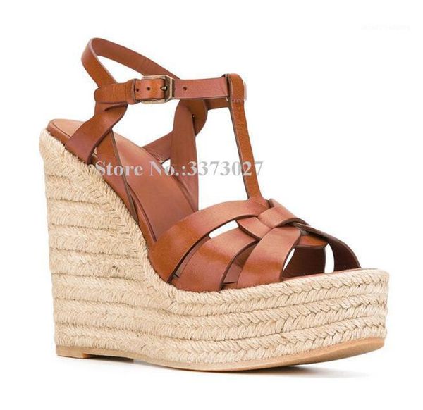 woman platform wedge sandals fashion rope wedge heel shoes lady black white brown leather large size party shoes dropship1
woman platform wedge sandals fashion rope wedge heel shoes lady black white brown leather large size party shoes dropship1