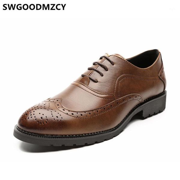 dress shoes brogue men classic italian brand mens formal coiffeur brown wedding buty meskie1, Black
dress shoes brogue men classic italian brand mens formal coiffeur brown wedding buty meskie1, Black
