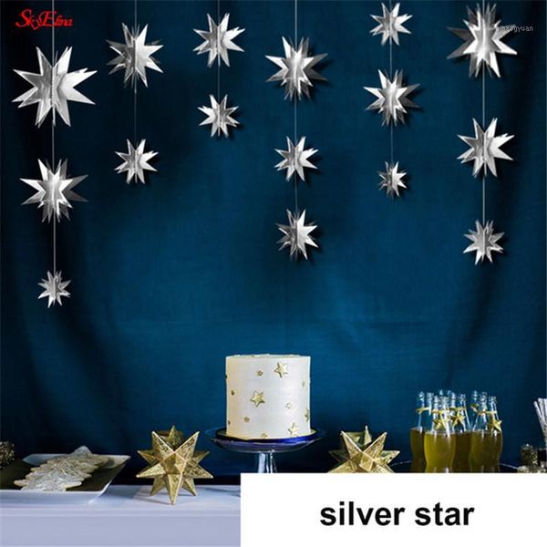 1set 3d snowflake pendant cardboard three-dimensional hanging ornaments for new year's christmas home party supplies 6z1
1set 3d snowflake pendant cardboard three-dimensional hanging ornaments for new year's christmas home party supplies 6z1