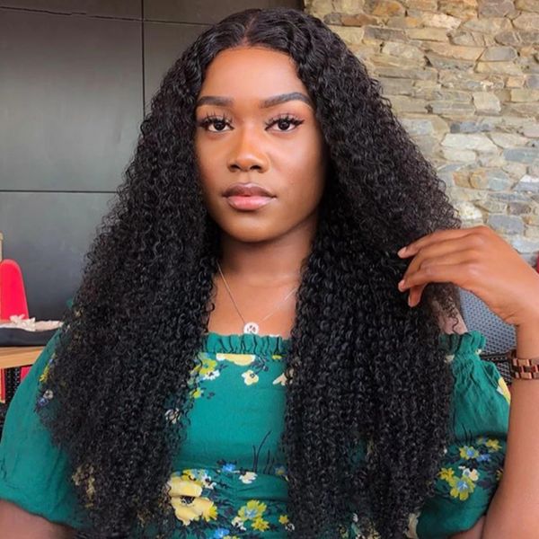 mongolian human hair wig kinky curly wigs deep part natural black color hair wig for black women, Black;brown
mongolian human hair wig kinky curly wigs deep part natural black color hair wig for black women, Black;brown