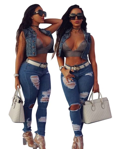 new design holes washable solid color denim jeans fashion high waist button plus size pants
new design holes washable solid color denim jeans fashion high waist button plus size pants