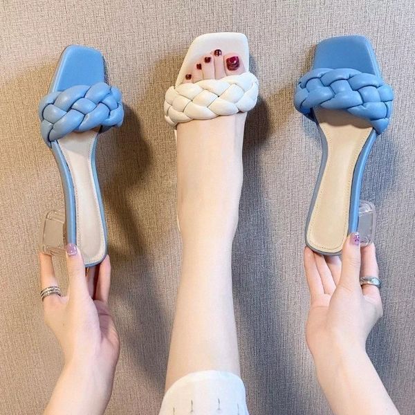 woman slippers transparent high heels new summer shoes square heel weave square toe slippers ladies ladies leather shoes #cw5j, Black
woman slippers transparent high heels new summer shoes square heel weave square toe slippers ladies ladies leather shoes #cw5j, Black