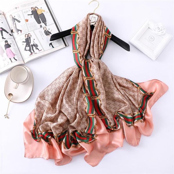european and american fashion silk printed silk scarf summer and autumn suntan beach towel decoration shawl warm scarf women1, Blue;gray
european and american fashion silk printed silk scarf summer and autumn suntan beach towel decoration shawl warm scarf women1, Blue;gray