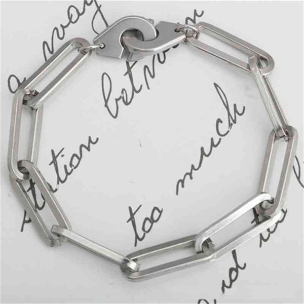 fashion new personality simple titanium steel hip hop street trend men and women bracelet, Golden;silver
fashion new personality simple titanium steel hip hop street trend men and women bracelet, Golden;silver