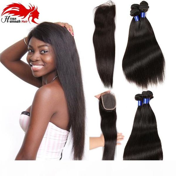 hannah hair company virgin malaysian straight with closure malaysian virgin hair straight with closure 3 bundles lot silk base, Black
hannah hair company virgin malaysian straight with closure malaysian virgin hair straight with closure 3 bundles lot silk base, Black