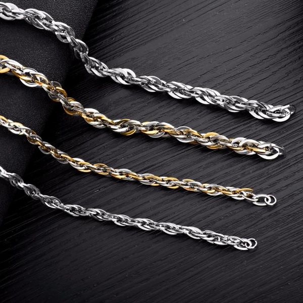 pendant necklaces hip hop jewelry men's layering necklace twisted chain in stainless steel, Silver
pendant necklaces hip hop jewelry men's layering necklace twisted chain in stainless steel, Silver