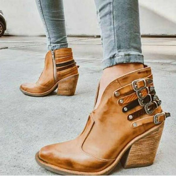 2021 women ankle boots high heels pumps shoes woman autumn warm plus size vintage shoe chaussures femme zapatos mujer sapato, Black
2021 women ankle boots high heels pumps shoes woman autumn warm plus size vintage shoe chaussures femme zapatos mujer sapato, Black