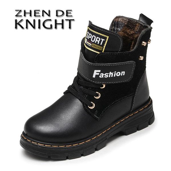 boots children autumn and winter leather school boy shoes fashion in the calf snow plush warm waterproof kids, Black;grey
boots children autumn and winter leather school boy shoes fashion in the calf snow plush warm waterproof kids, Black;grey