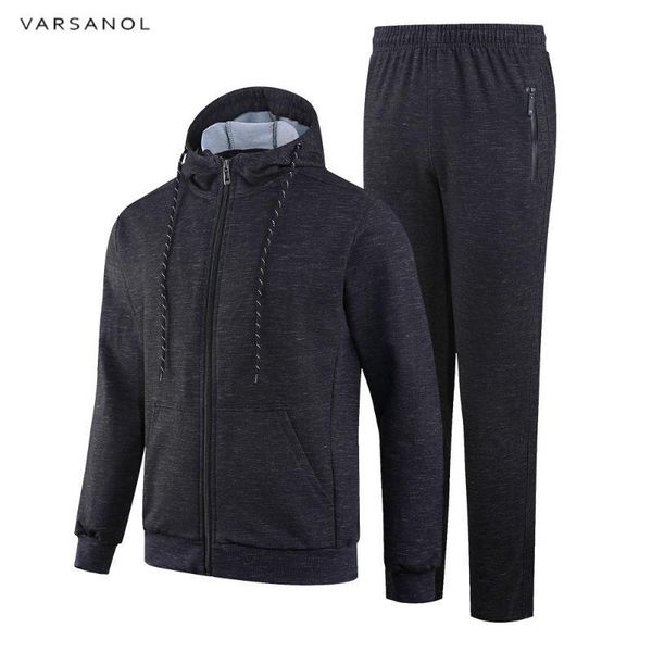 varsanol men sportswear long sleeve survetement homme 2 piece sets mens sweatshirts jacket + pants male brand fitness clothing, Gray
varsanol men sportswear long sleeve survetement homme 2 piece sets mens sweatshirts jacket + pants male brand fitness clothing, Gray