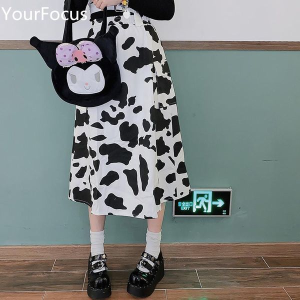 harajuku vintage y2k aesthetic long skirt cow spots pattern pocket skirt cute kawaii maxi korean style women, Black
harajuku vintage y2k aesthetic long skirt cow spots pattern pocket skirt cute kawaii maxi korean style women, Black