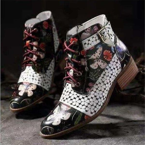 lkshoe 2020 women 's new style for autumn and winter boots fashion printed personalized solid square heel women 's boots, Black
lkshoe 2020 women 's new style for autumn and winter boots fashion printed personalized solid square heel women 's boots, Black