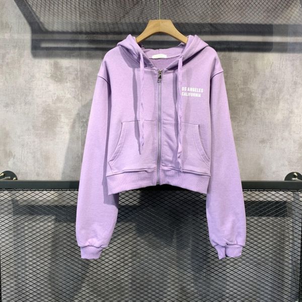 2020 autumn sweater new style sweater women's hoodie simple letter zipper cardigan fashion short hoodie ins trend hiuxi, Black
2020 autumn sweater new style sweater women's hoodie simple letter zipper cardigan fashion short hoodie ins trend hiuxi, Black