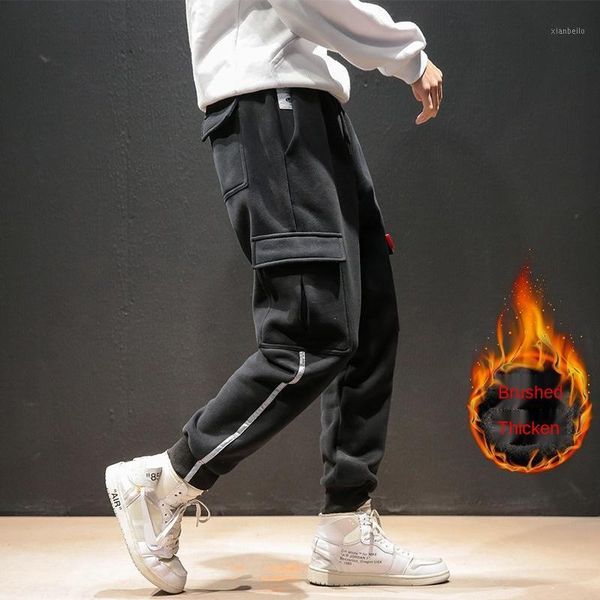 large pocket overalls, new japanese style plus velvet padded footwear pants, warm casual pants for autumn and winter1, Black
large pocket overalls, new japanese style plus velvet padded footwear pants, warm casual pants for autumn and winter1, Black