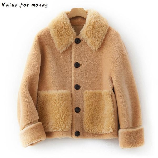 fur real coat wool jacket autumn winter coat women clothes 2021 korean vintage women sheep shearling suede lining zt3777, Black
fur real coat wool jacket autumn winter coat women clothes 2021 korean vintage women sheep shearling suede lining zt3777, Black