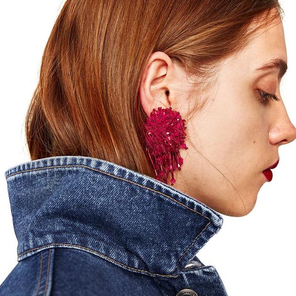 jujia 10 colors crystal beads tassel earrings fashion women statement dangle drop earrings for women fringing jewelry, Silver
jujia 10 colors crystal beads tassel earrings fashion women statement dangle drop earrings for women fringing jewelry, Silver