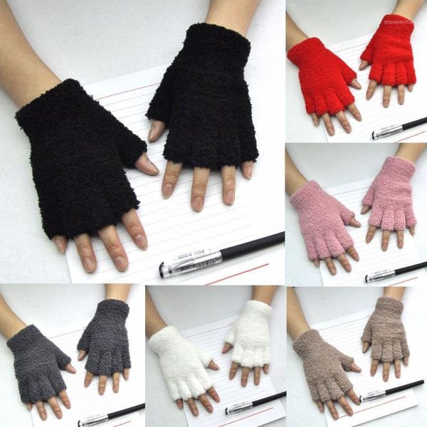 gloves mitten fingerless fleece half-fingers fuzzy warm winter arm hand warmer knitted long fingerless gloves1, Blue;gray
gloves mitten fingerless fleece half-fingers fuzzy warm winter arm hand warmer knitted long fingerless gloves1, Blue;gray