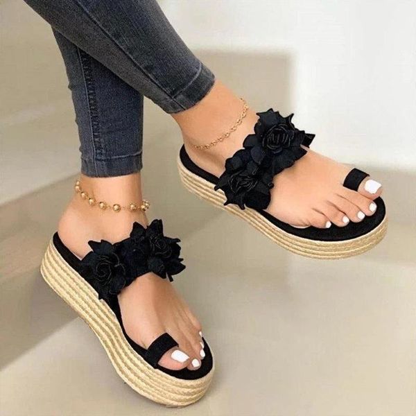 ladies sandals open toe wedges shoes for women 2020 summer girl flower fashion casual daily comfortable female platform sandals, Black
ladies sandals open toe wedges shoes for women 2020 summer girl flower fashion casual daily comfortable female platform sandals, Black