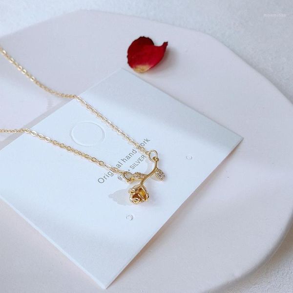 minimalist rose floral choker zircon necklace rhinestone for anniversary valentine's day wedding pendant necklace 1321, Golden;silver
minimalist rose floral choker zircon necklace rhinestone for anniversary valentine's day wedding pendant necklace 1321, Golden;silver