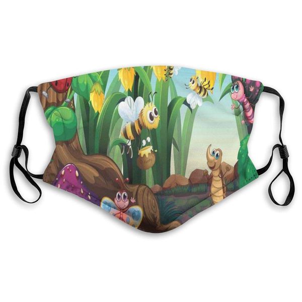 comfortable windproof mask,ladybug butterfly bee in exotic garden botany cute kids nursery themed cartoon art,printed facial decorations for
comfortable windproof mask,ladybug butterfly bee in exotic garden botany cute kids nursery themed cartoon art,printed facial decorations for