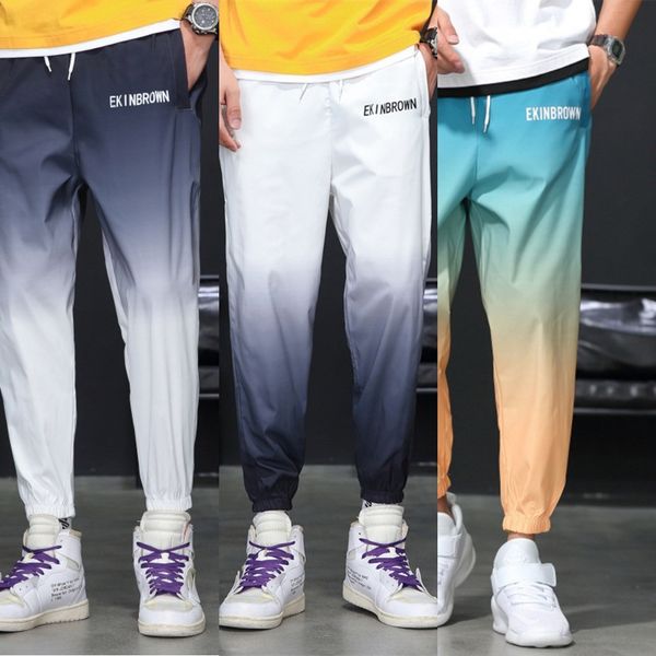 summer men's casual pants thin and loose korean bound feet trend 2020 new 9-point small leg closing casual pants 0nied, Blue
summer men's casual pants thin and loose korean bound feet trend 2020 new 9-point small leg closing casual pants 0nied, Blue