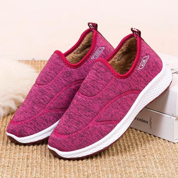 women's booties winter new plus velvet cotton shoes thickening mother cotton shoes sports warm a pedal lazy ankle boots1, Black
women's booties winter new plus velvet cotton shoes thickening mother cotton shoes sports warm a pedal lazy ankle boots1, Black