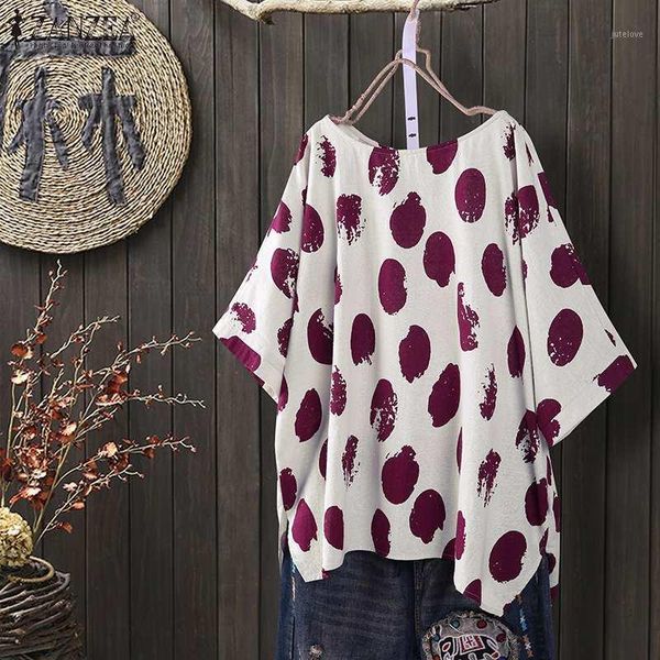 zanzea 2020 fashion polka dot print shirt women and blouse casual loose half sleeve summer lady tunic blusas plus size 5xl1, White
zanzea 2020 fashion polka dot print shirt women and blouse casual loose half sleeve summer lady tunic blusas plus size 5xl1, White
