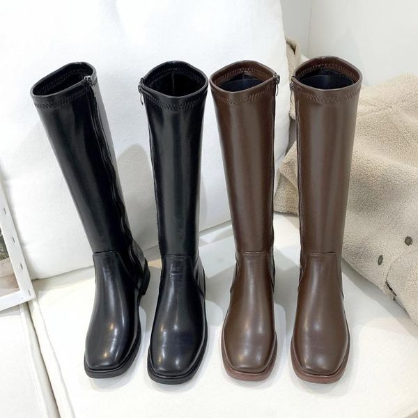 boots women's rubber shoes rain round toe thigh high heels high boots-women luxury designer med mid calf, Black
boots women's rubber shoes rain round toe thigh high heels high boots-women luxury designer med mid calf, Black