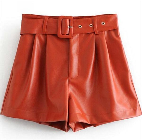 new fashion 2020 winter new women orange color pu bermuda shorts faux leather belted shorts drop shipping, White;black
new fashion 2020 winter new women orange color pu bermuda shorts faux leather belted shorts drop shipping, White;black