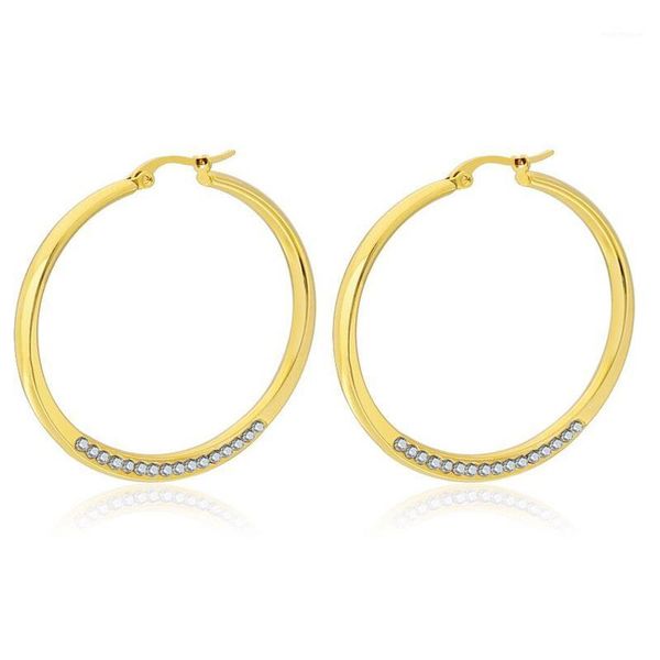 charm mxgxfam titanium steel crytals circle hoop earrings (1pair) for fashion women jewelry 18 k / white gold color1, Golden
charm mxgxfam titanium steel crytals circle hoop earrings (1pair) for fashion women jewelry 18 k / white gold color1, Golden