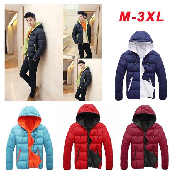 men's down & parkas winter jackets and coats slim casual warm hooded thick coat overcoat thermal windbreaker male abrigos, Black
men's down & parkas winter jackets and coats slim casual warm hooded thick coat overcoat thermal windbreaker male abrigos, Black