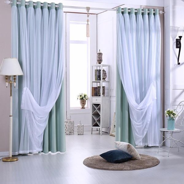 gyrotex countrycurtain solid color 2-pass woven blackout curtain additional pure white tulle sewn with the curtain gyc20671
gyrotex countrycurtain solid color 2-pass woven blackout curtain additional pure white tulle sewn with the curtain gyc20671