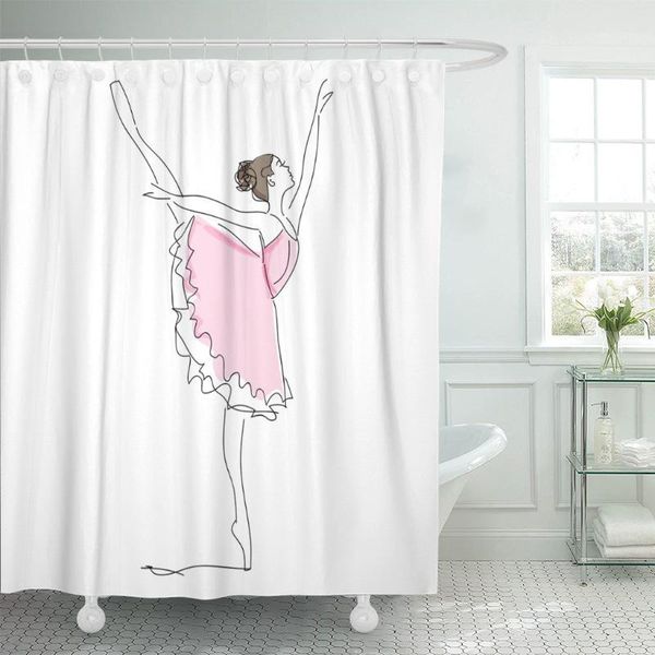 pink ballet ballerina dancer girl sketch woman shower curtain waterproof polyester fabric 72 x 78 inches set with hooks1
pink ballet ballerina dancer girl sketch woman shower curtain waterproof polyester fabric 72 x 78 inches set with hooks1