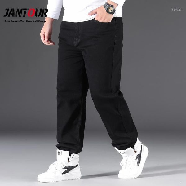 spring autumn men's wide leg jeans business fashion straight loose black stretch denim trousers male brand men clothing size 441, Blue
spring autumn men's wide leg jeans business fashion straight loose black stretch denim trousers male brand men clothing size 441, Blue