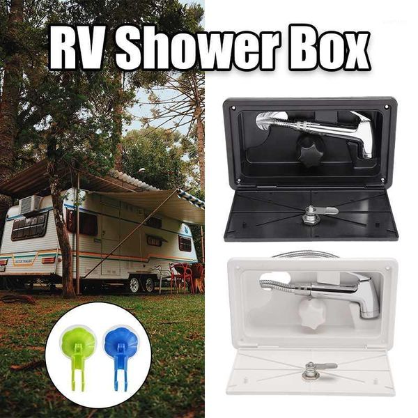 1 set rv shower box kit boat marine camper external with lock includes shower faucet cold and switch hose universal1
1 set rv shower box kit boat marine camper external with lock includes shower faucet cold and switch hose universal1